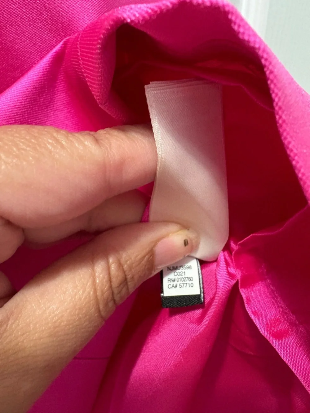 Kate Spade hot pink cupcake dress size 0
